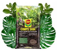 Substrato Piante Verdi e Palme COMPO Sana 10 L