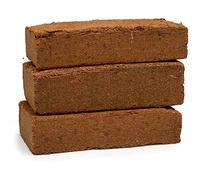 Substrato rettili fibra compressa alla noce di cocco per rettili 3 brick