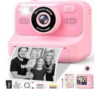 Subtail Macchina Fotografica Bambini Istantanea-2,4 Pollici 1080P Fotocamera Digitali Istantanea perBambini Selfie conScheda da32GB - Regalo per Bambini per Ragazze Ragazzi 3 4 5 6 7 8 9 10 11 12 Anni