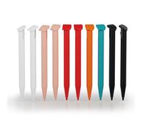 subtel 10x Set di pennini racambi di pennini capacitivi compatibili con Nintendo New 2DS XL s’inseriscono Bene nel Foro per la Penna, Stylus Pen per schermi tattili
