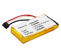 subtel 1x Batteria per Telefono fisso Compatibile con Motorola DECT 6.0, IT.6.1, IT.6.2, 61638C - (230mAh, 3.7V)