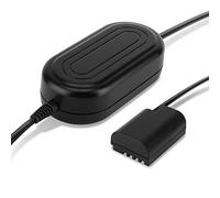 subtel Alimentatore DMW-AC8 + DMW-DCC12 Compatibile con ca. 3m + DC Coupler accu Adattatore, Alimentazione da Corrente di Rete Accoppiatore CC, Dummy Battery