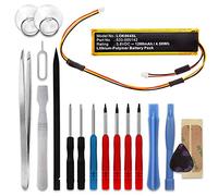 subtel Batteria 533-000142 compatibile con Logitech Craft/Y-R0064 Ricambio da 1200mAh + Set di strumento pila sostitutiva per tastiera mouse backup