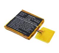 subtel, Batteria per Lettore MP3 Compatibile con Apple iPod Shuffle 2 Gen. - A1204, 3 - A1271 (3.7V, 100mAh)