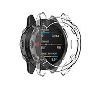subtel® Custodia Compatibile con Garmin Enduro TPU Custodia Borsa Guscio Flip Cover Case Trasparente