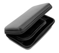 subtel Custodia Protettiva compatibile con Nintendo DS Lite, DSi XL | 1x, Materiale sintetico, nero per Nintendo DS Lite, DSi XL, New 3DS, 3DS, Nintendo DS, DSi, New 2DS XL per Analogue Pocket