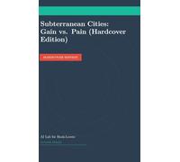 Subterranean Cities: Gain vs. Pain (Hardcover Edition)