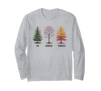 Subtle Tree - Camicia Anti-Trump Abete Dogwood Tamarack Maglia a Manica
