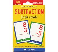 Subtraction Flash Cards