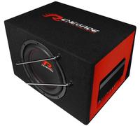 SubWoofer Amplificato 25 cm 400W Ingressi RCA e Alto Livello Renegade + Kit Cavi