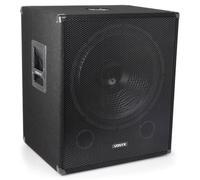 SUBWOOFER AMPLIFICATO DISCOTECA ATTIVO 1000W WOOFER 46 CM (18") CASSA PALCO DJ