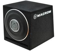 SUBWOOFER Attivo Auto 20cm SUB WOOFER 8" AMPLIFICATO Cassa compatta Reflex baule