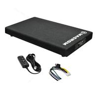 MACROM M-SW250A Subwoofer Attivo Cassa Chiusa 10" RMS 350 W Sub Box Baule Auto