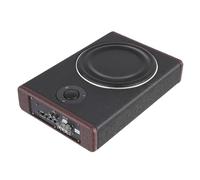 Subwoofer attivo da 600 Watt, per auto, 12 V, basso box attivo, con telecomando, bassi bassi e alti livelli di ingresso, altoparlante compatto, per l'installazione in diversi modelli di veicoli