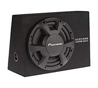 Pioneer Subwoofer attivo TS-WX306B, potente subwoofer con alloggiamento con potenza massima di 3000W, subwoofer da 30cm in alloggiamento MDF, membrana IMPP, nero, potenza di ingresso nominale 350W