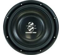 Subwoofer Bass Ground Zero GZRW250-D2 Flat Doppio 25Cm 10" Zoll