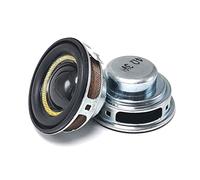 subwoofer con un cono di fibre di poliammide aroma Confezione da 2 altoparlanti da scaffale Bluetooth fai da te impermeabili da 1,5 pollici a gamma completa da 3 W, 4 Ohm/8 Ohm(4ohm-2pcs)