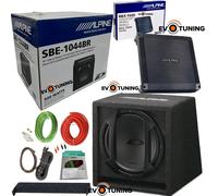 ALPINE SBE-1244BR SUB IN BOX SUBWOOFER 4OHM 650 WATT SBE 1244 BR