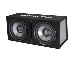 Subwoofer GROUND ZERO GZIB 2.3000XSPL 2000 watt SPL cassa box doppio 30 auto ALTA POTENZA reflex