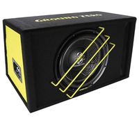 Subwoofer Ground Zero GZRB 30SPL in cassa reflex Potenza 1350 Watt sub auto BOX
