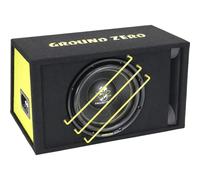 Subwoofer Ground Zero GZRB 30SPL in cassa reflex Potenza 1350 Watt sub auto BOX