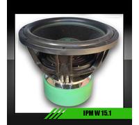 subwoofer ipnosis IPM W 15.1 doppia bobina 1+1 4500 watt rms