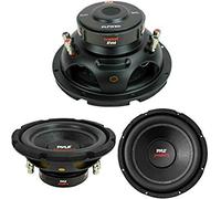 SUBWOOFER PYLE PLPW8D DA 400 WATT RMS E 800 WATT MAX 8" 20 CM 200 MM WOOFER DVC DOPPIA BOBINA 4 + 4 OHM SUB OTTIMO ANCHE PER PORTE E PORTIERE AUTO O IN CASSA