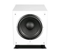 SUBWOOFER WHARFEDALE SW-15 - Risposta in frequenza 30-120 Hz - Ingressi RCA - Crossover variabile, Bianco, Nero