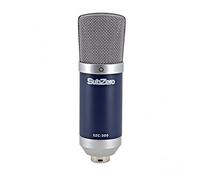 SubZero Microfono a condensatore a grande diaframma SZC-300 | Condensatore grande diaframma per diffusione e registrazione, motivo cardioide per voci chiare, circuito FET