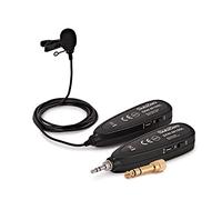 SubZero Mini sistema microfonico lavalier wireless digitale 2.4Ghz | Per musicisti live, 6 ore di autonomia, portata 20m, design discreto a clip, ideale anche per lo studio a casa