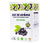 Suc din Satuc Succo di Aronia, 100% Naturale, Spremuto a Freddo, 3L, Vegano, Prodotto in Romania