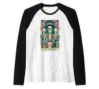 SUCC Monster - Carta dei tarocchi con pianta grassa, Donna Maglia con Maniche Raglan