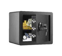 SucceBuy 1.2/0.5 Cassetta di sicurezza elettronica con vestibilità cubica con accesso digitale e chiavi di ingombro per documenti di gioielli con pistola dei soldi