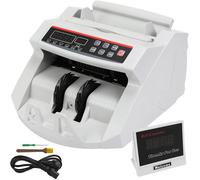 SucceBuy 1000 pz/min contatore di denaro registratore di cassa aziendale banconote euro rilevatore di banconote finte tramite funzione UV e MG per negozi di banche White