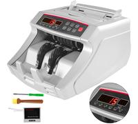 SucceBuy 1000 pz/min contatore di denaro registratore di cassa aziendale banconote euro rilevatore di banconote finte tramite funzione UV e MG per negozi di banche BIANCO