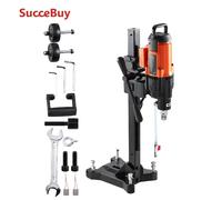 VEVOR Trapano a Colonna Elettrico Perforazione del Calcestruzzo Potenza Nominale 2500 W Diametro Max. 26 cm, Macchina Carotatrice Elettrica 750 giri/min Umido, Trapano per Carotaggio Diamantato 26 cm