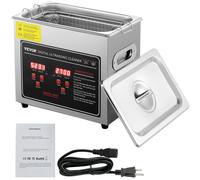 SucceBuy 2L 3L 6L 10L 22L 30L Pulitore ad ultrasuoni Acciaio inossidabile Pulizia portatile Lavatrice Elettrodomestico ad ultrasuoni 6L