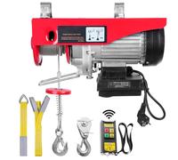 SucceBuy 400-1000 kg paranco elettrico gru di sollevamento paranco cavo verricello per barca auto garage ascensore con telecomando cablato sollevatore