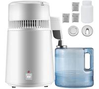 SucceBuy 4L Distillatore d'acqua Purificatore Filtro Dispenser Riscaldamento Bottiglia per bere Ammorbidente Elettrodomestico in acciaio inossidabile 304