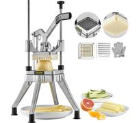 SucceBuy Affettatrice per alimenti professionale per frutta verdura commerciale Kattex Affettatrice per patatine fritte Affettatrice per cipolla in acciaio inossidabile