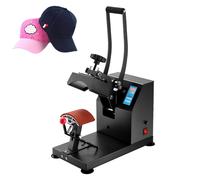 SucceBuy Cappello Cappello Pressa di Calore 5.5 x 3.5 pollici Trasferimento di Calore Stampaggio Macchina per Sublimazione Display Digitale a Conchiglia Pubblicità Fai da Te