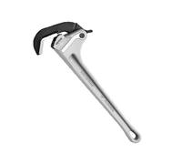 SucceBuy Chiave per tubi Chiave per tubi diritta in alluminio da 18 pollici Regolazione automatica della ganascia Chiave idraulica regolabile Tubi facili da trasportare