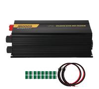 SucceBuy Convertitore per auto inverter a onda sinusoidale modificata da 6000 W, telecomando con display LCD per viaggi in barca per camion camper