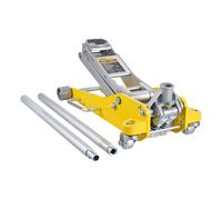 SucceBuy Cric da pavimento 3T/2T Cric idraulico da corsa in alluminio Martinetto idraulico per auto con pompa di sollevamento rapido a doppio pistone per riparazioni auto 3T Aluminum