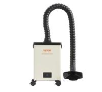 SucceBuy Estrattore di fumi 100W/150W Estrattore di fumo per saldatura con filtri a 3 stadi Forte purificatore di aspirazione per saldatura con incisione