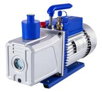SucceBuy Pompa per vuoto a 2 stadi 10CFM 1HP Pompa a palette HVAC Rotary Auto AC Refrigerante per riparazione di automobili Evacuazione sotto vuoto