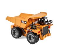 SucceBuy RC Auto Giocattoli per bambini Autocarro con cassone ribaltabile telecomandato Giocattoli 9 canali con batteria per i più piccoli Auto elettrica Giocattoli per bambini Regalo