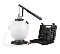 SucceBuy Riempitore per trasferimento fluido ATF con pompa per fluido da 7,5 litri con valvola di controllo e kit di 15 adattatori comuni per la sostituzione dell'olio