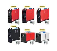 SucceBuy Riscaldatore per auto 5/8KW Riscaldatore d'aria diesel tutto in uno 12V con telecomando silenziatore per riscaldatore diesel per parcheggio camion barca camper