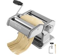SucceBuy Set di macchine per pasta manuale Affettatrice in acciaio inossidabile Rulli per noodle freschi Elettrodomestico